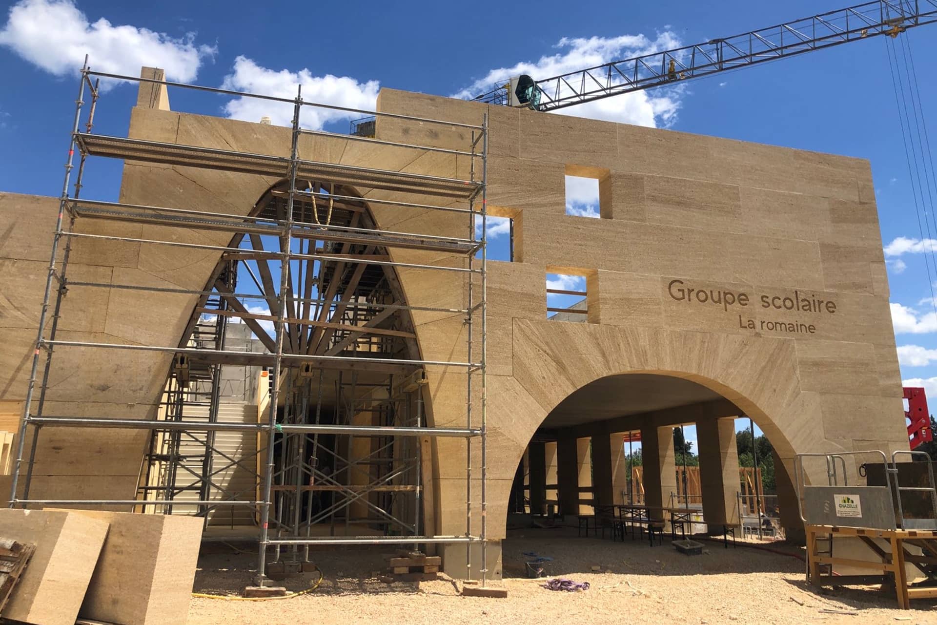 Groupe scolaire Teissier Portal Architecture