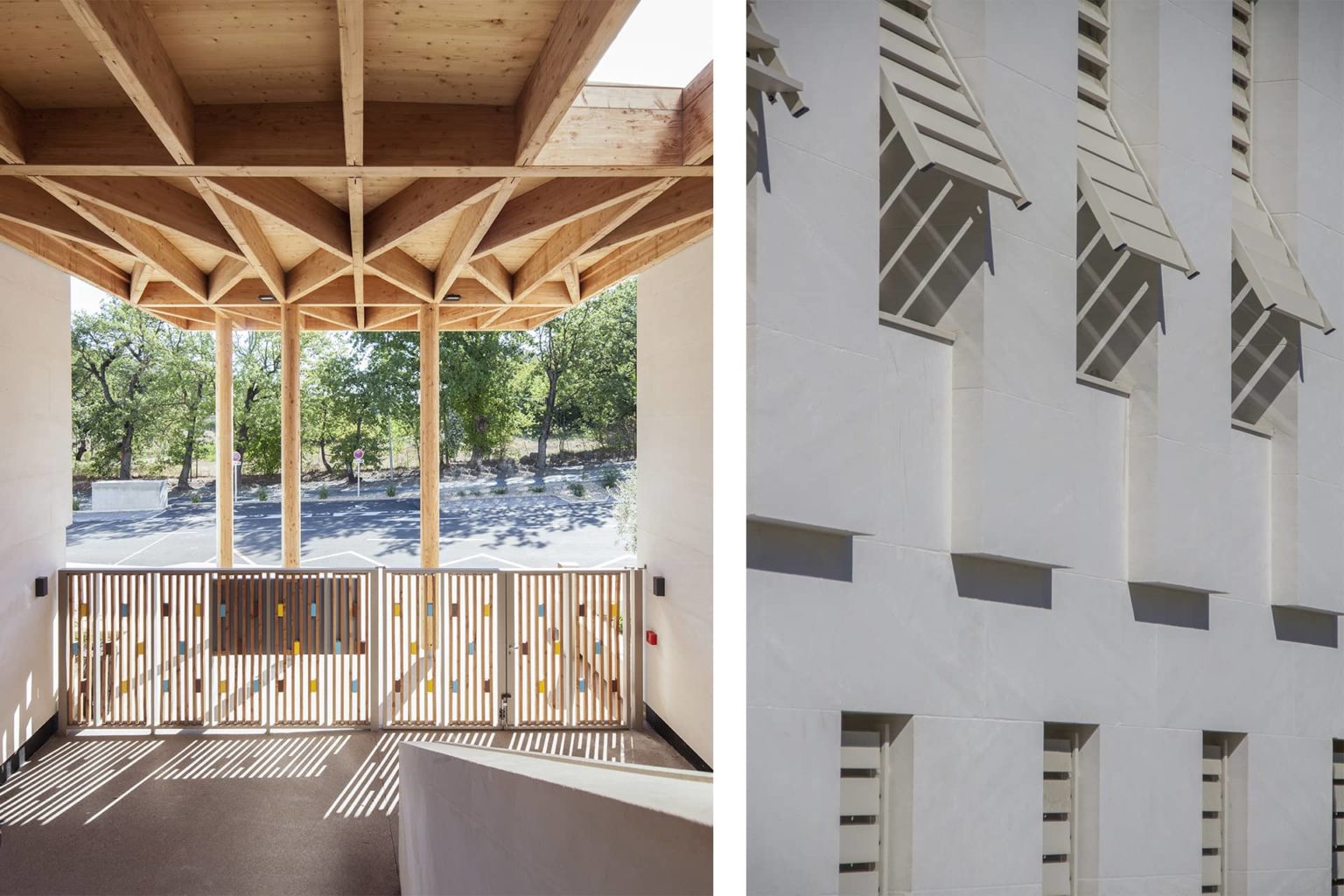 Groupe scolaire Teissier Portal Architecture