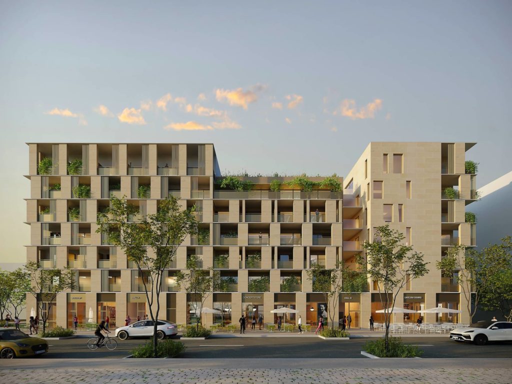 Résidence Multigénérationnelle Mosson Teissier Portal Architecture